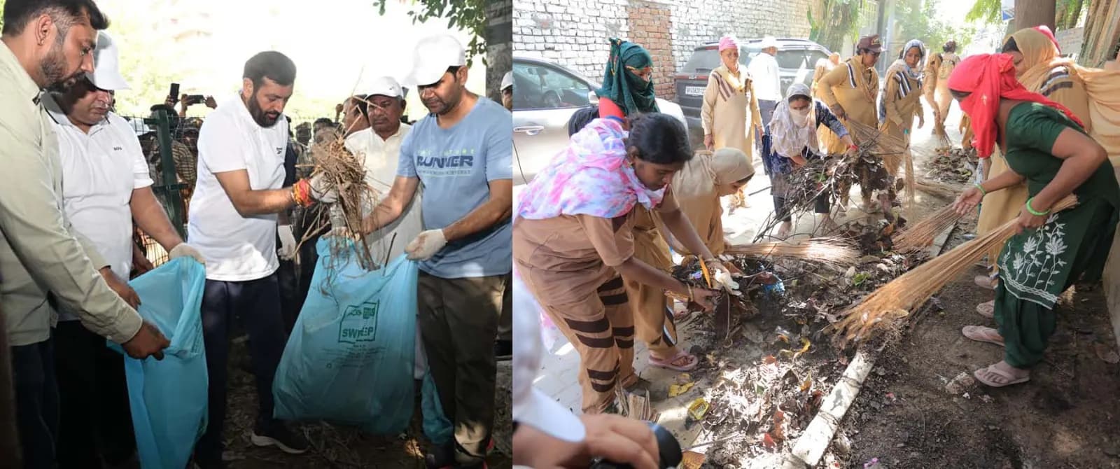 गुरुग्राम में मुख्यमंत्री नायब सैनी ने मेगा स्वच्छता अभियान में हिस्सा लिया, नंबर वन रैंकिंग का लक्ष्य