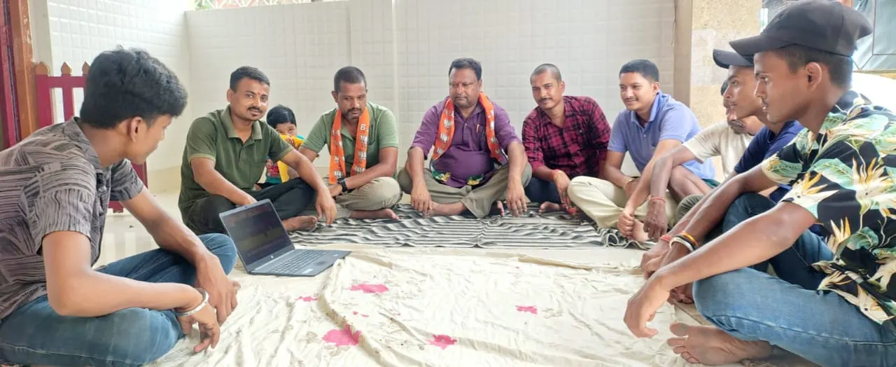 पीएम के मन की बात की 123वीं कड़ी को भाजपा कार्यकर्ताओं ने सुना