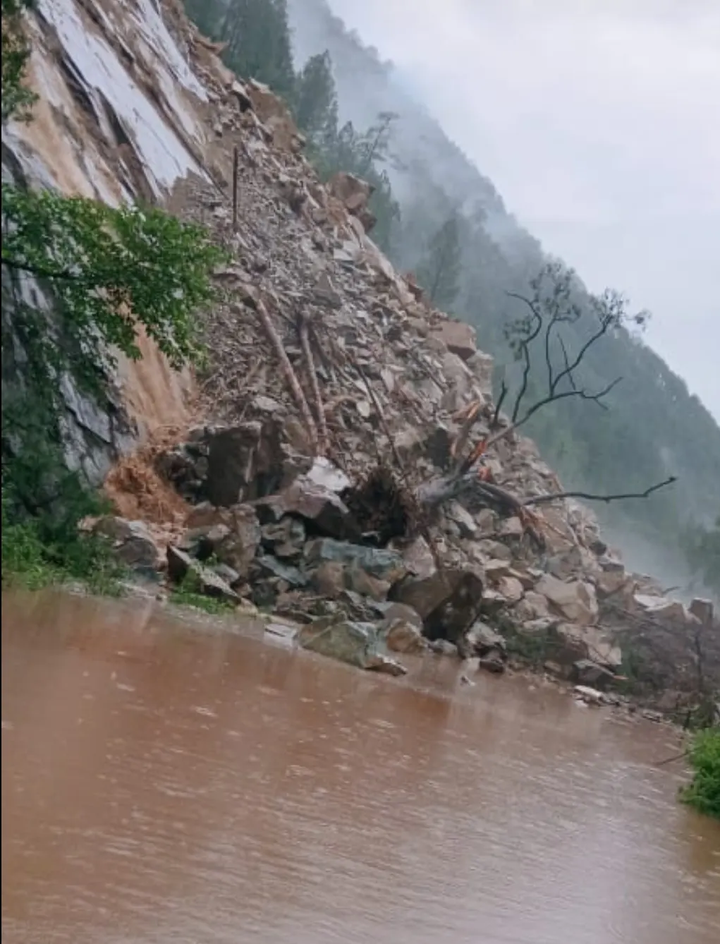 उत्तराखंड में बारिश बनी आफत, नदियों का जलस्तर बढ़ा, कई प्रमुख राजमार्ग बाधित
