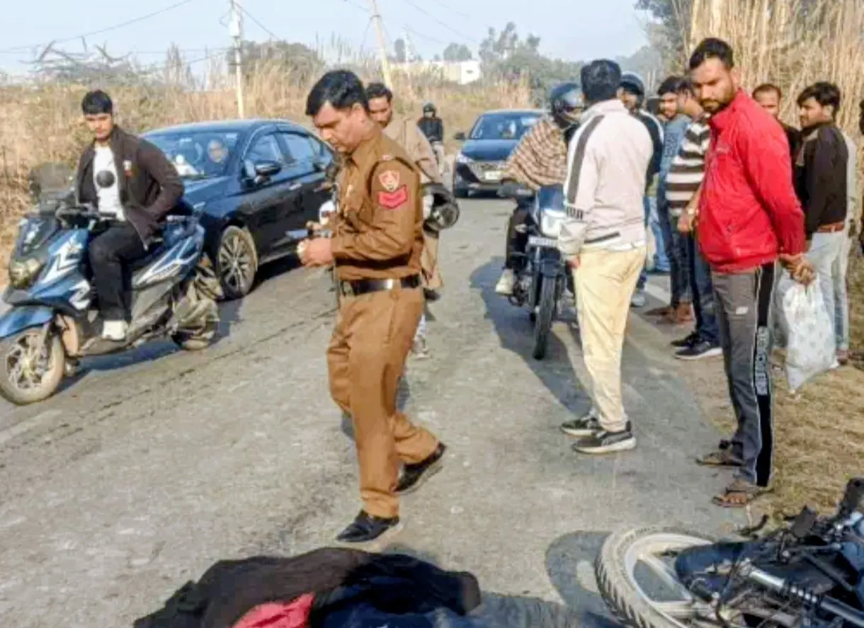 पानीपत-रोहतक हाइवे पर सड़क हादसे में श्रमिक की मौत