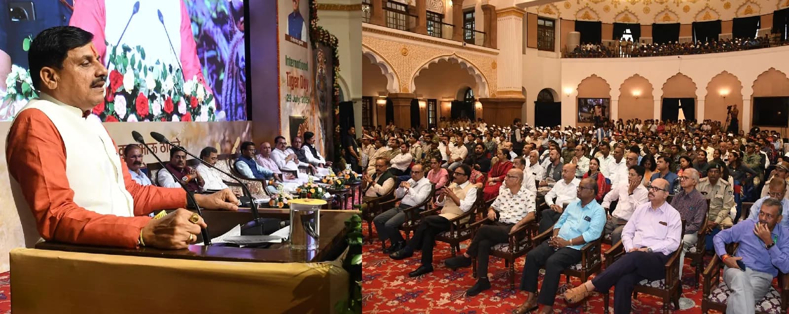 बाघ केवल संख्या नहीं बल्कि स्वाभिमान, स्वतंत्रता और सह-अस्तित्व का प्रतीक : मुख्यमंत्री मोहन यादव