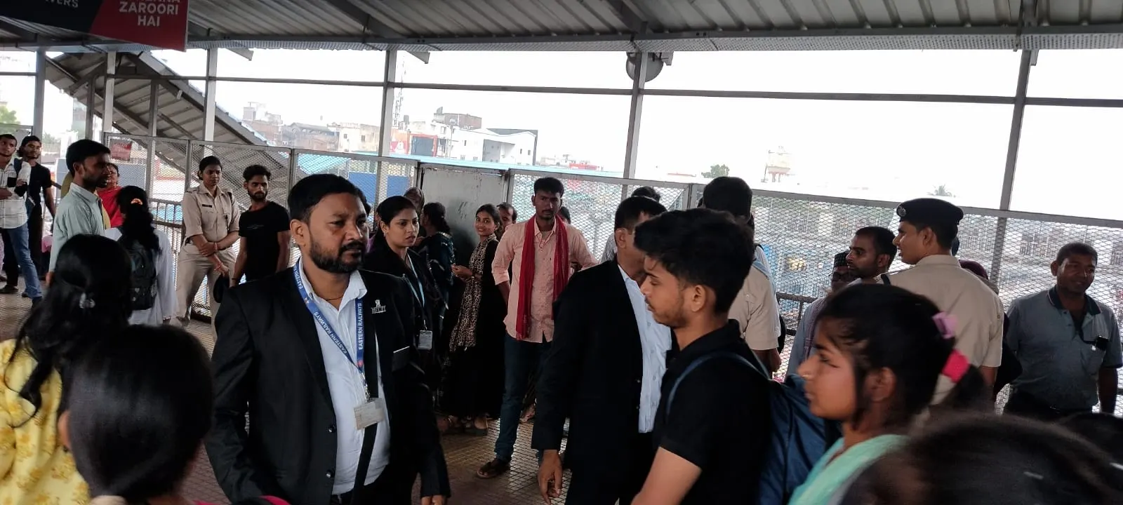 भागलपुर स्टेशन पर चला सघन टिकट जाँच अभियान