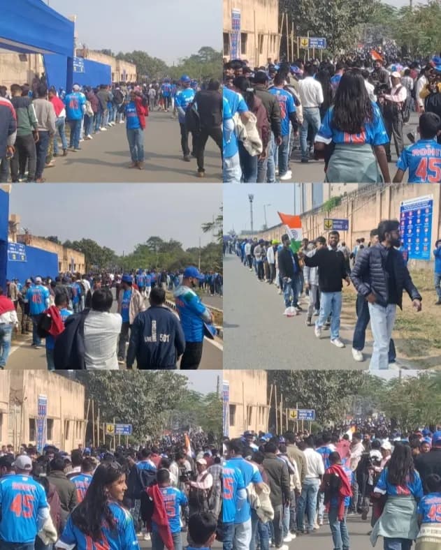 रांची में भारत–दक्षिण अफ्रीका वनडे सीरीज का आगाज़, स्टेडियम में उमड़ा जनसैलाब