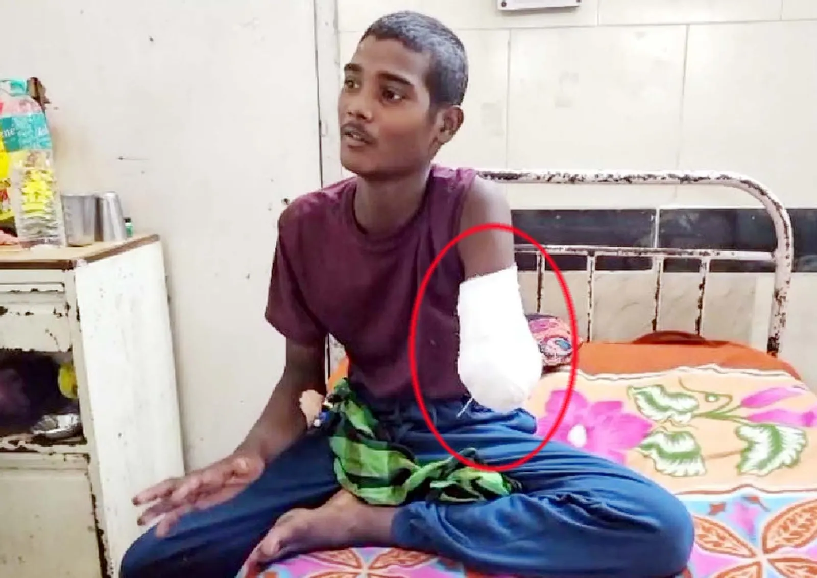 गुरुग्राम: बालक को बंधुआ मजदूर बनाया, मशीन में हाथ कटा तो सुनसान छोड़ दिया
