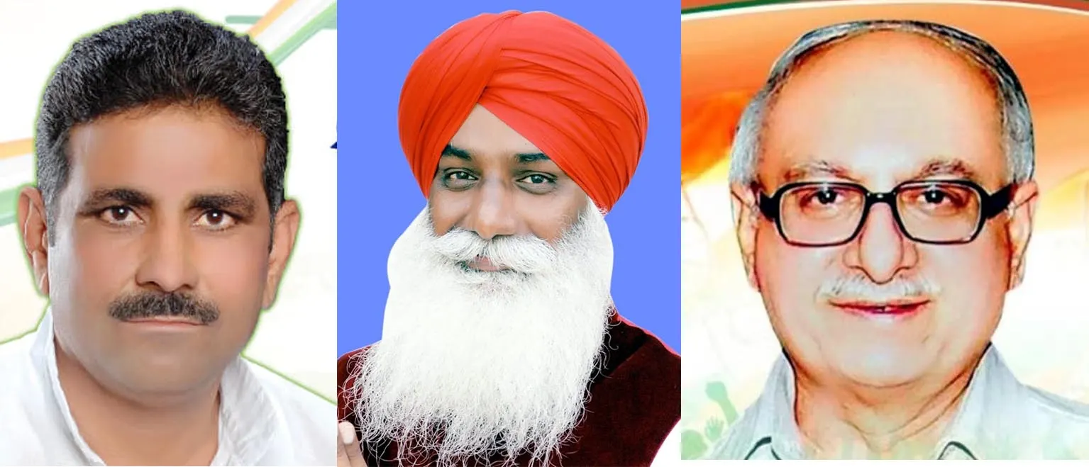 फतेहाबाद जिले में भाजपा का सूपड़ा साफ, कांग्रेस के फतेहाबाद से बलवान, रतिया से जरनैल व टोहाना से परमवीर जीते