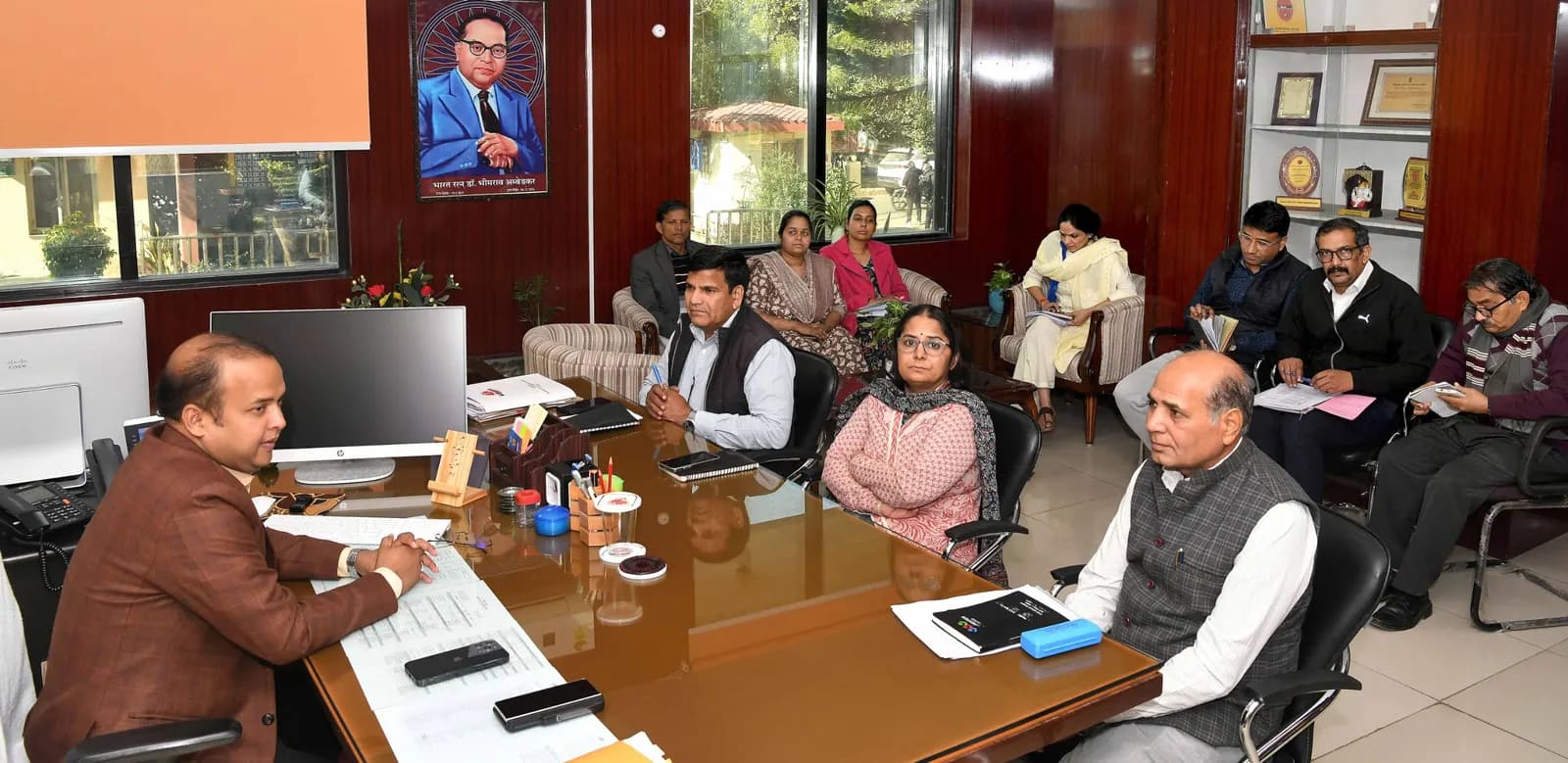 राजस्थान संपर्क पोर्टल पर प्राप्त होने वाले प्रकरणों की समीक्षा, शिकायतों के त्वरित निस्तारण के दिए निर्देश