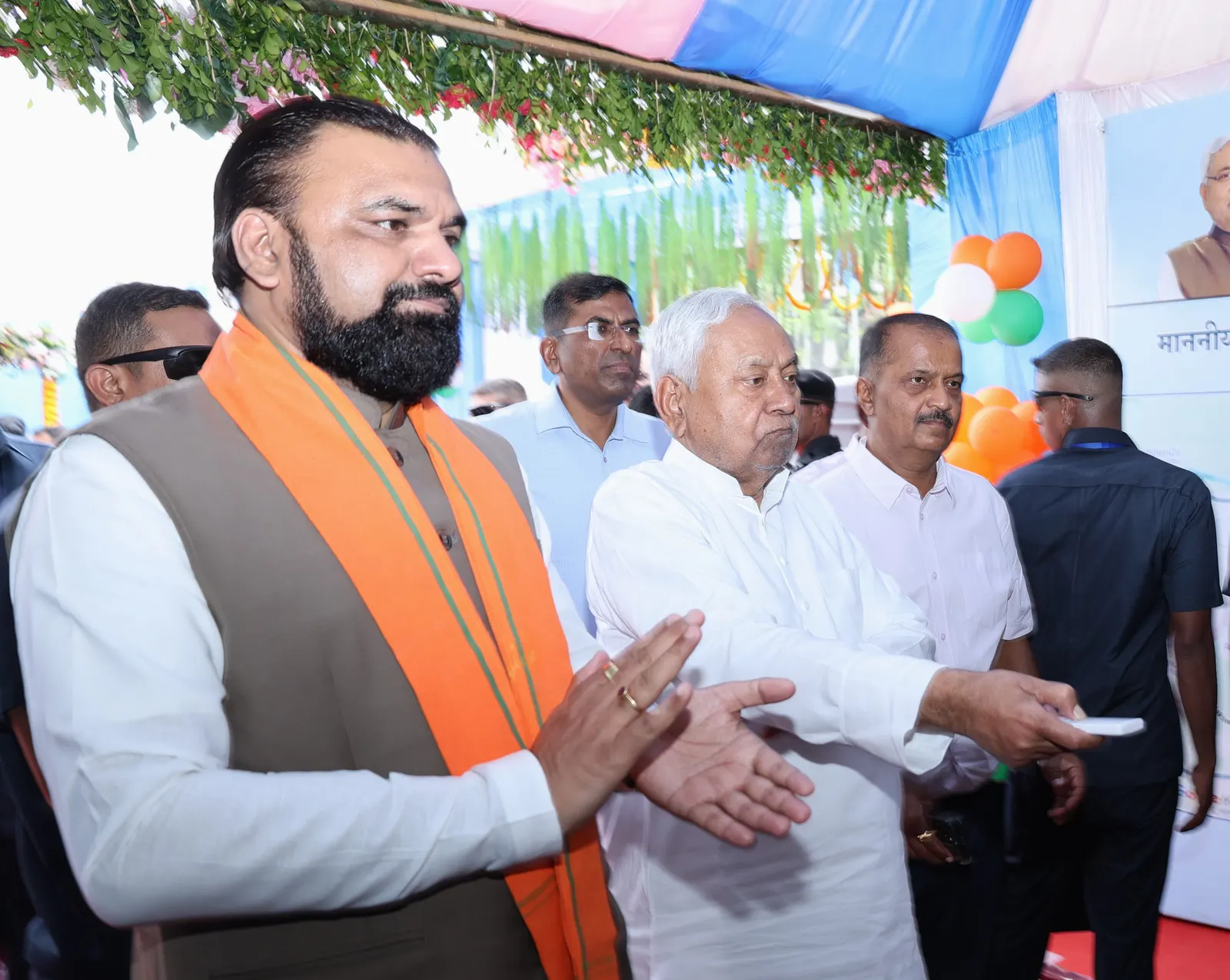 मुख्यमंत्री नीतीश कुमार ने पटना में पथ निर्माण विभाग की 6 योजनाओं का किया शिलान्यास