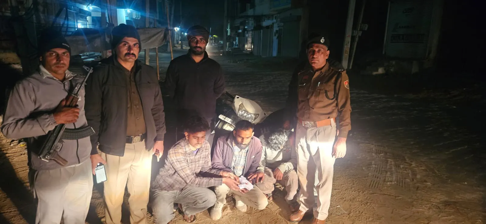 सिरसा: चार तस्कर गिरफ्तार, लाखों रुपये की हेरोइन बरामद