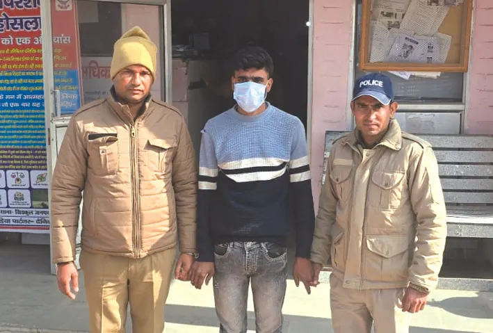 नाबालिग के अपहरण का आरोपित बिजनौर से गिरफ्तार