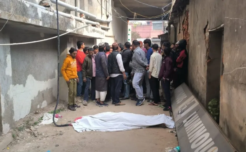 निर्माणाधीन बिल्डिंग से गिरकर मजदूर की मौत, पुलिस जांच में जुटी
