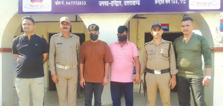 ट्रक चोरी के आरोपितों को किया गिरफ्तार, ट्रक बरामद