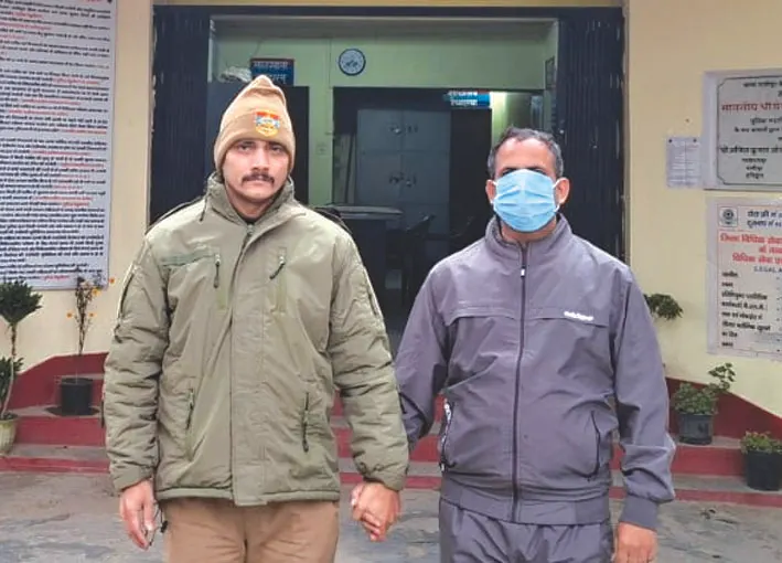 जमीन की धोखाधड़ी व चैक बाउंस, आरोपित गिरफ्तार