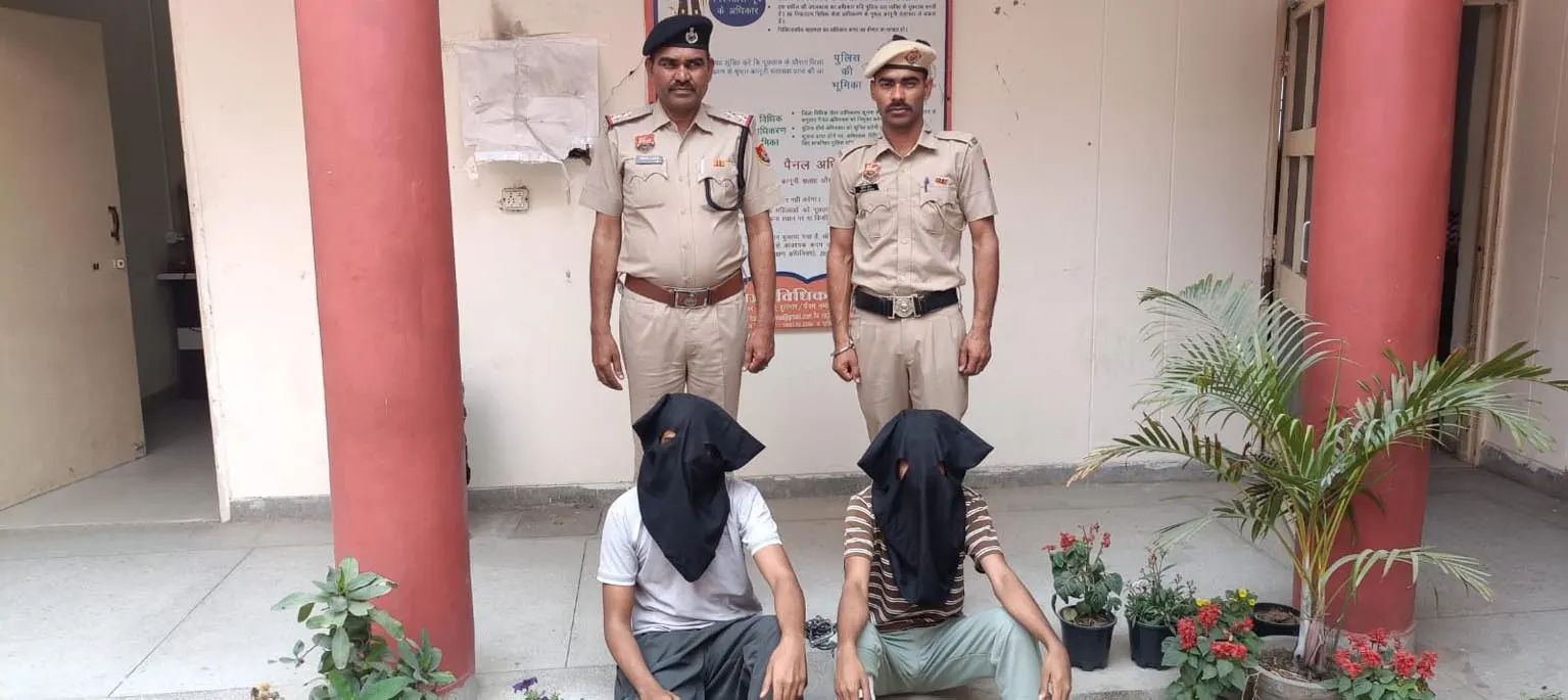 फतेहाबाद : करियाना स्टोर में घुसकर की थी एक लाख की लूट, दो गिरफ्तार