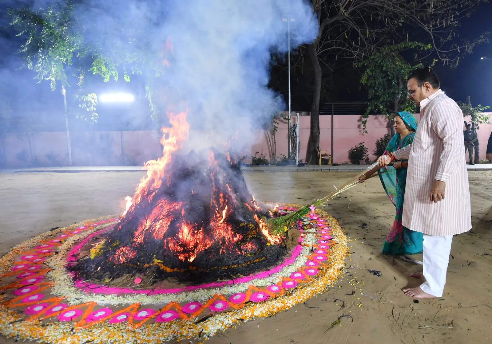 मुख्यमंत्री भजनलाल शर्मा ने की प्रदेश में सुख-समृद्धि की कामना