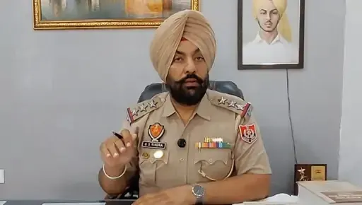 अमेरिकी जांच में पकड़े जाने पर पंजाब पुलिस के एसएचओ को पुलिस लाइंस भेजा गया, विभागीय जांच शुरू