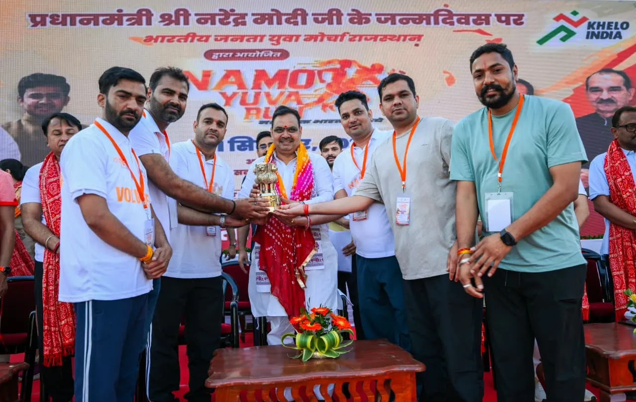 मुख्यमंत्री भजन शर्मा ने युवाओं से नशा छोड़ स्वस्थ जीवनशैली अपनाने का किया आह्वान