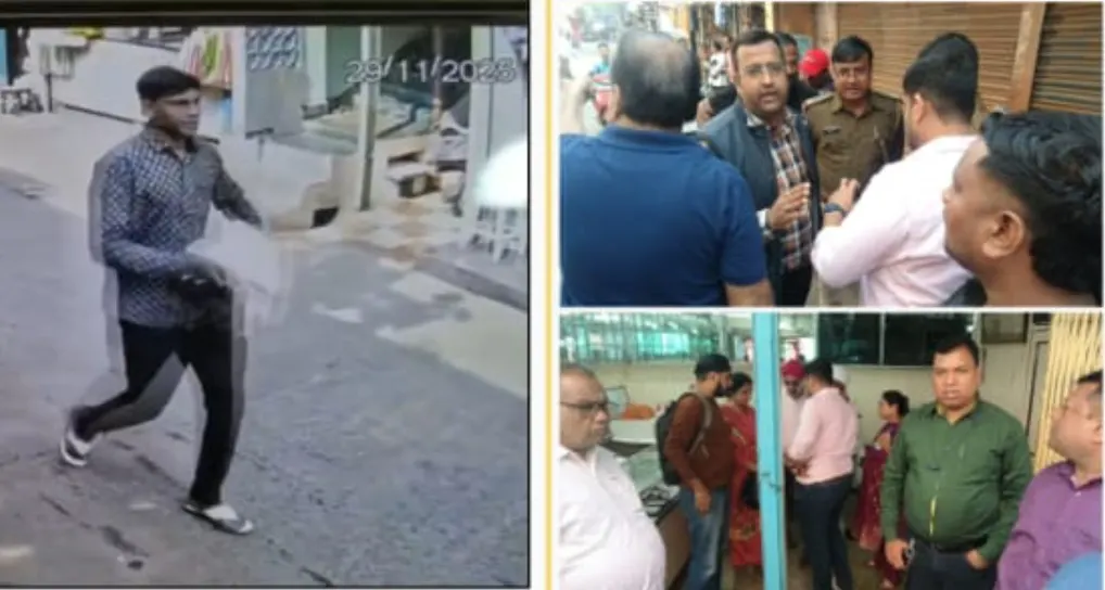 दिनदहाड़े जेम्स हाउस में 10–12 लाख के रत्न चोरी, सीसीटीवी कैमरे में कैद हुए चोर