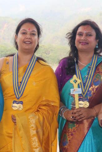 रोटरी क्लब दिवास की अध्यक्ष बनीं तनु जैन