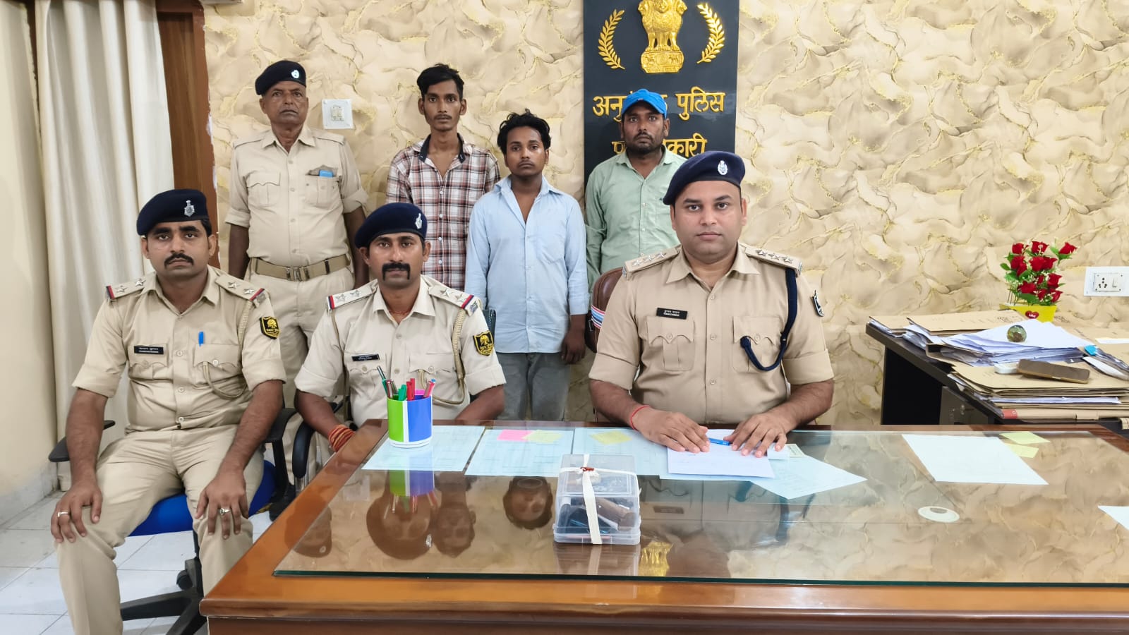 फाइनेंस कंपनी से लूट कांड का पुलिस ने किया खुलासा,तीन गिरफ्तार