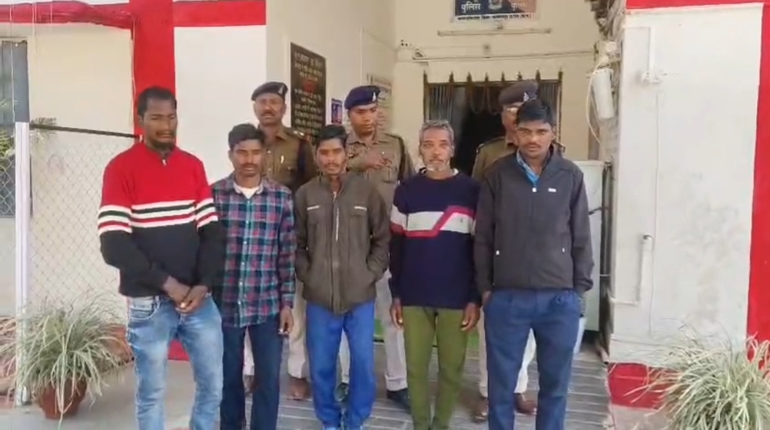 बलरामपुर : शंकरगढ़ में 10 मवेशियों के साथ क्रूरता का मामला, झारखंड के पांच आरोपित गिरफ्तार