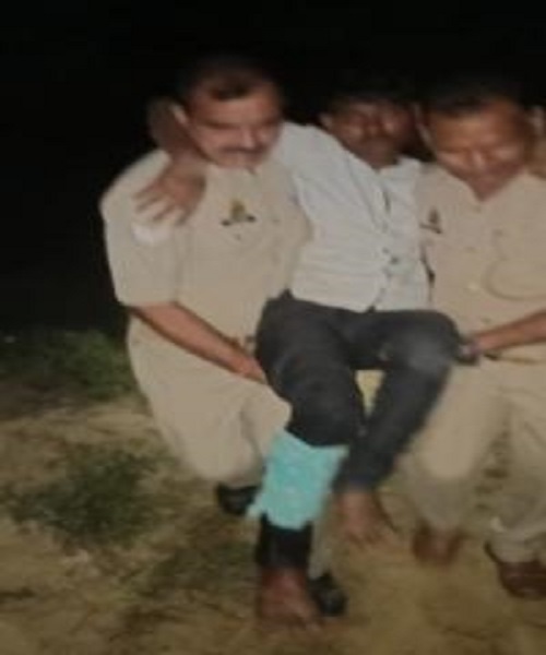 मुठभेड़ में बच्ची से दुष्कर्म के प्रयास और हत्याराेपी गिरफ्तार, पैर में लगी गाेली