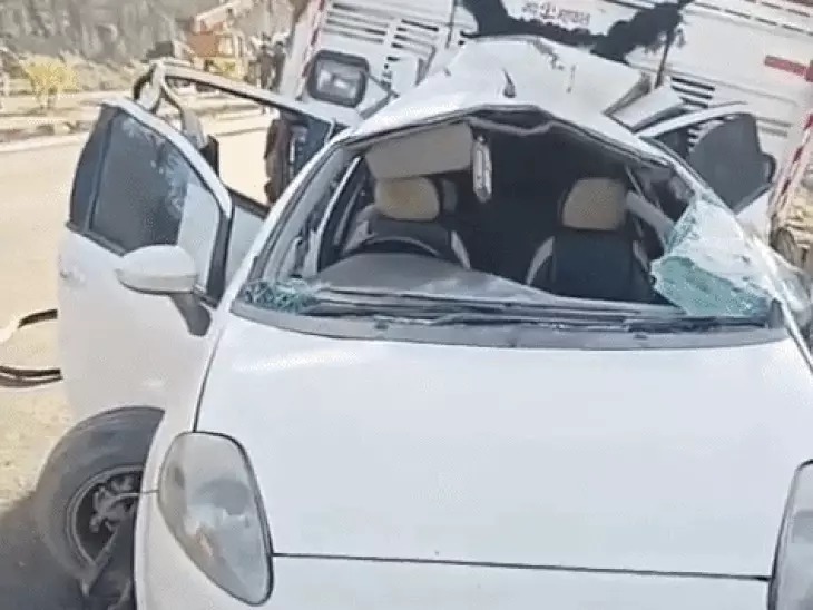 उदयपुर में सड़क हादसा: सास-दामाद की मौत