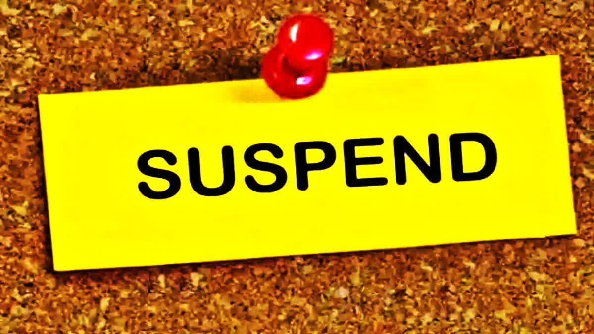 पिस्टल गुम होने के आरोप में थानाध्यक्ष सहित तीन पुलिस पदाधिकारी सस्पेंड