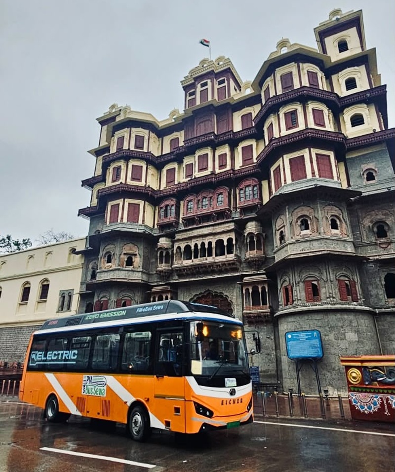 इंदौर को मिली ई-बस सेवा की सौगात, आई-14 रूट पर ट्रायल शुरू