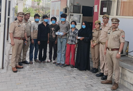 देश विरोधी साजिश का भंडाफोड़: गाजियाबाद पुलिस ने 6 को पकड़ा, सामने आया पाकिस्तान कनेक्शन