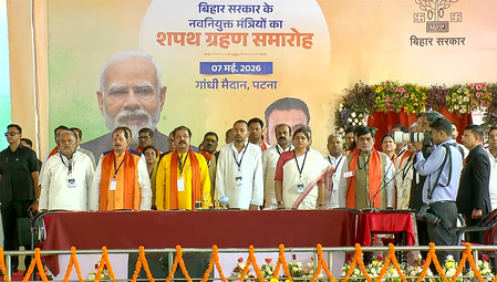 बिहार के तीन पूर्व मुख्यमंत्रियों के पुत्र सम्राट कैबिनेट में हुए शामिल