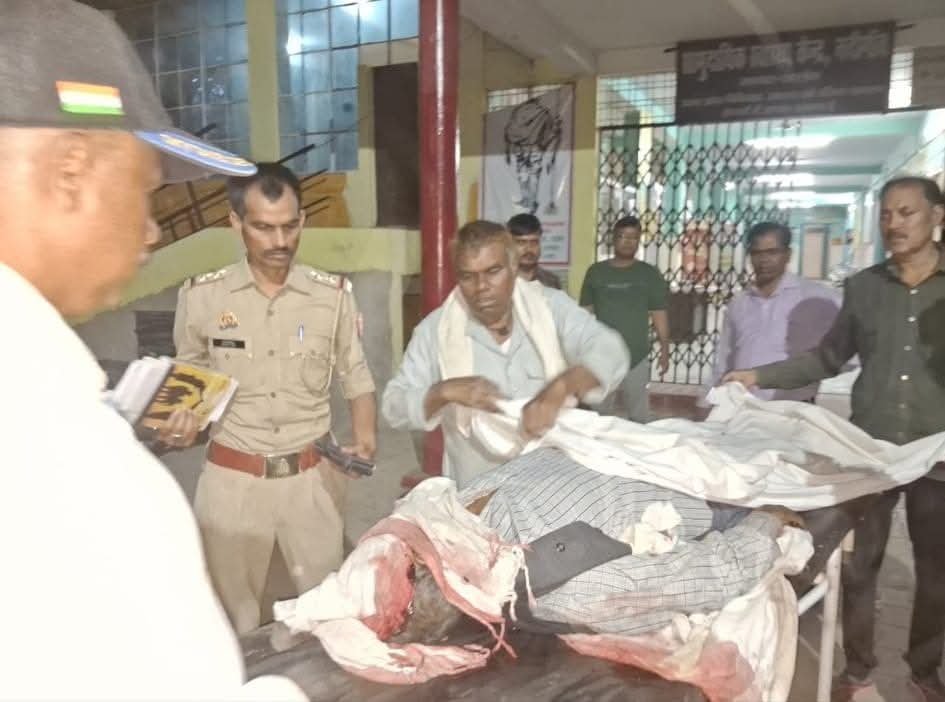 बाइक ट्रैक्टर भिड़ंत में भतीजे की मौत ,चाचा गंभीर घायल