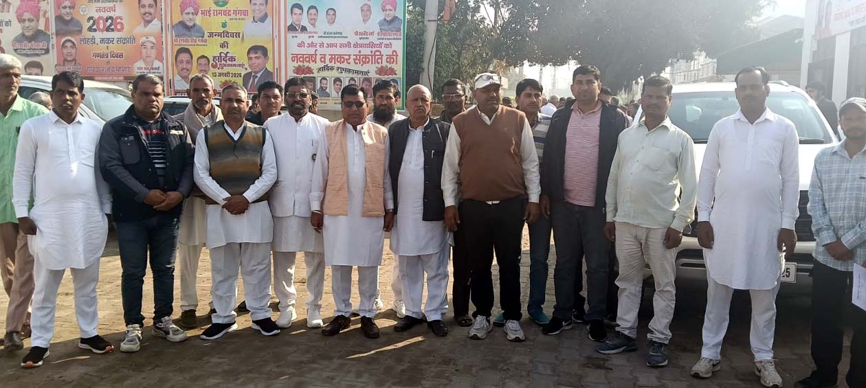 संयुक्त निर्माण मजदूर मोर्चा ने कैबिनेट मंत्री रणबीर गंगवा से की मुलाकात