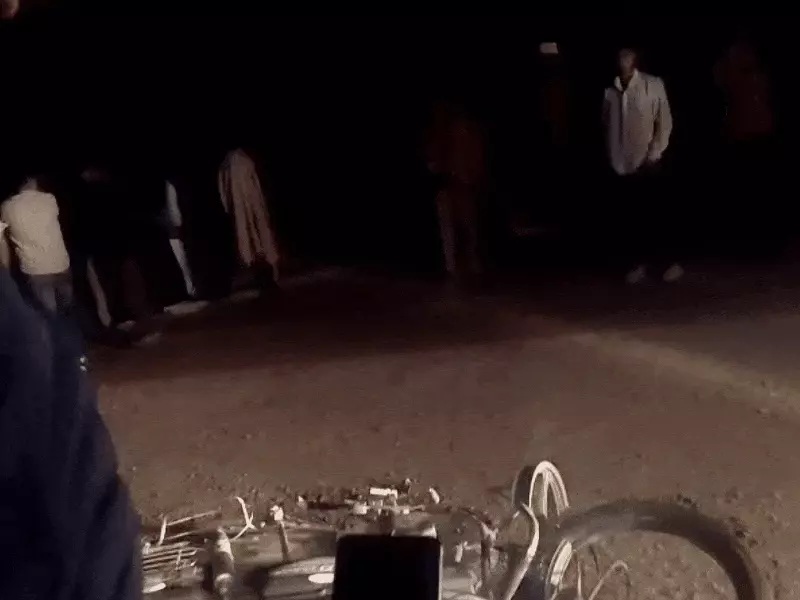 पिकअप की टक्कर से बाइक सवार युवक की मौत