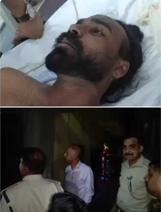 फायरिंग में एक घायल, पुलिस जांच में जुटी