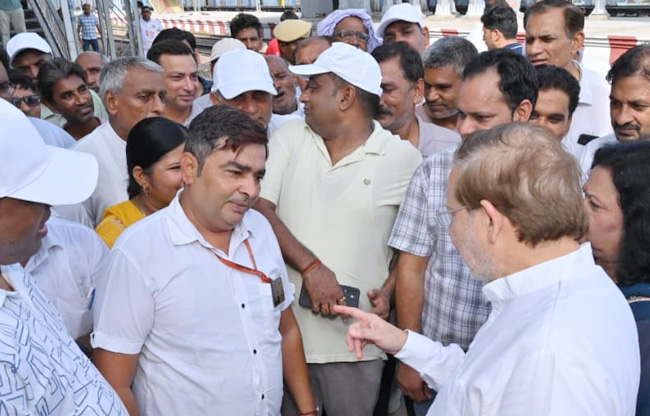 हाइड्रोजन ट्रेन बनेगी गोहाना की नई पहचान, बोले डॉ. अरविंद शर्मा