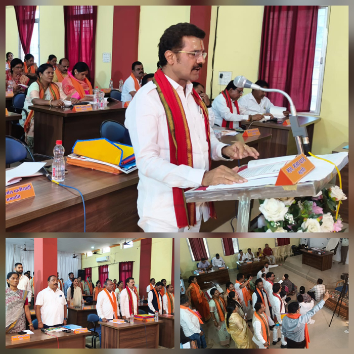 महापौर ने नगर पालिक निगम में 39.63 लाख के घाटे का पेश किया अनुमानित बजट