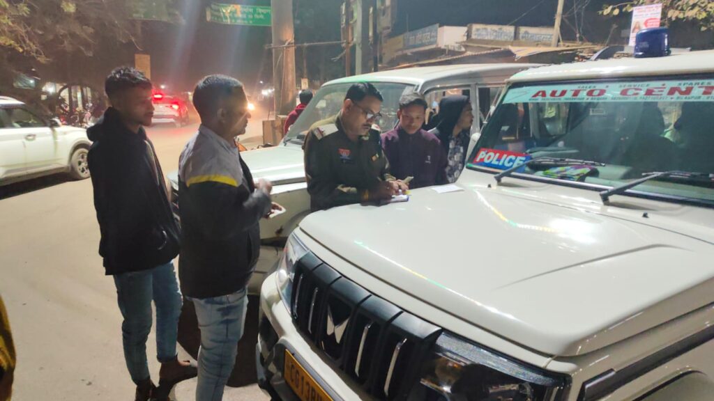 रायगढ : शराब पीकर वाहन चलाते पाए गए 12 चालक , दो दिनाें में 193 वाहन चालकों पर हुई कार्यवाही