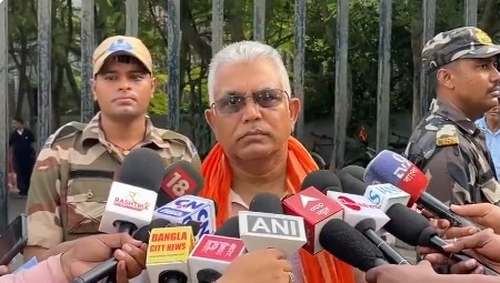 छात्रों के मुद्दे पर दिलीप घोष का स्पष्ट संदेश, हित सर्वोपरि