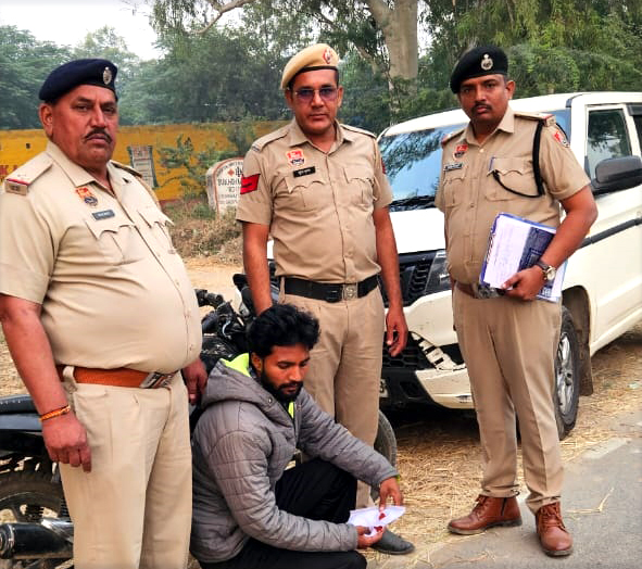 सिरसा: लाखों रुपये की हेरोइन सहित चार तस्कर गिरफ्तार