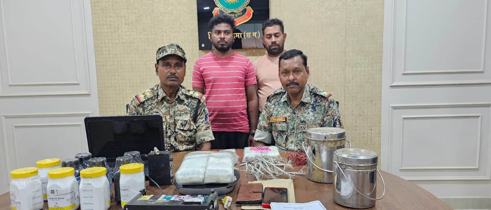 नक्सलियों के पीएलजीए बटालियन नंबर 01 के शहरी नेटवर्क ध्वस्थ, सुकमा से दो सप्लायर को पुलिस ने किया गिरफ्तार