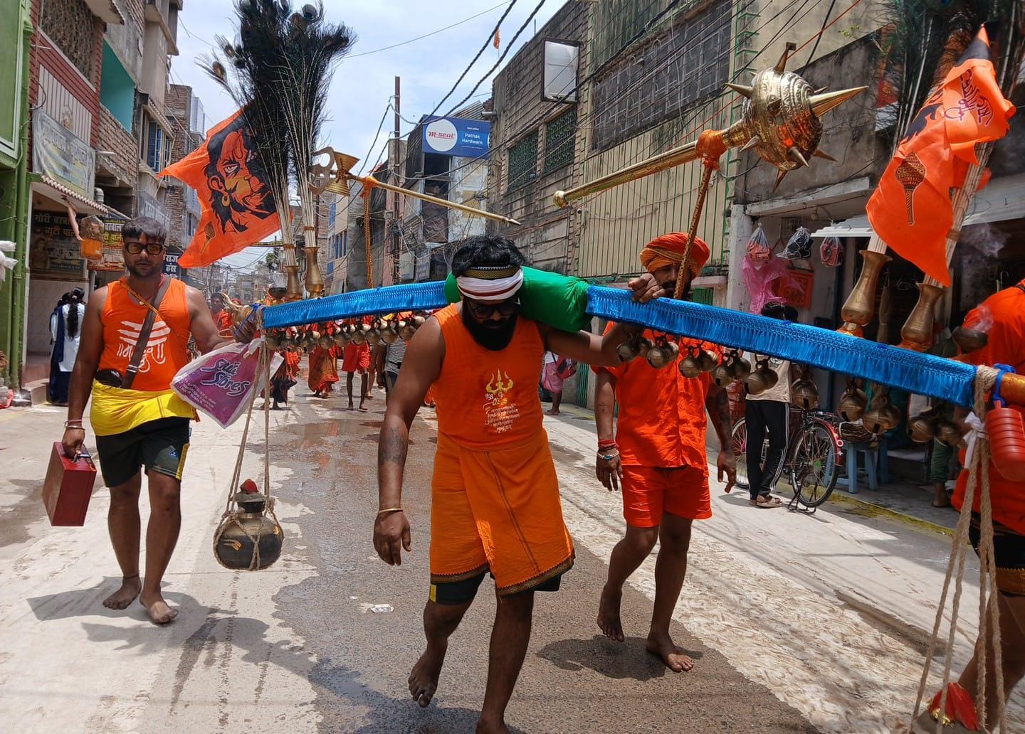 श्रावणी मेले का भव्य आगाज, सुल्तानगंज में शिवभक्तों का जनसैलाब