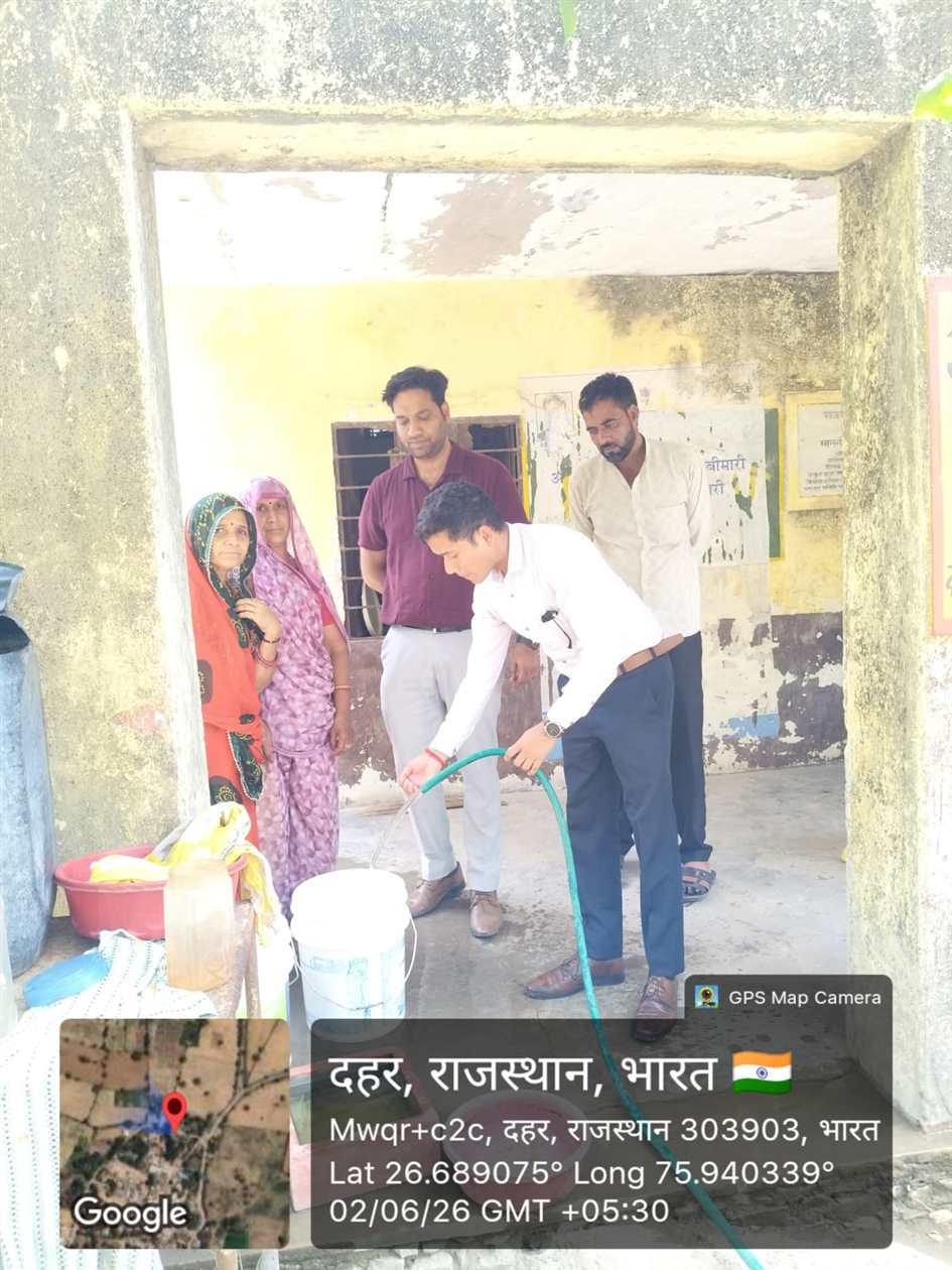 जल जीवन मिशन: चयनित गांवों में 23 जल योजनाओं का निरीक्षण