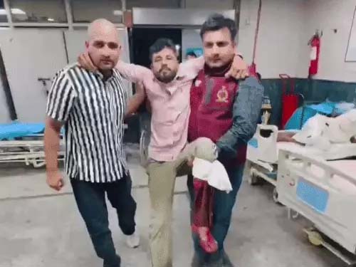 फरीदाबाद : मुठभेड़ के बाद वांछित आरोपी गिरफ्तार