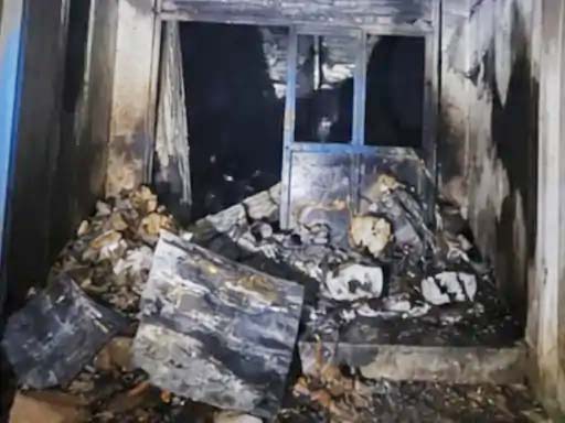 फरीदाबाद : शॉर्ट सर्किट से मेटल कंपनी में लगी आग, लाखों का नुकसान