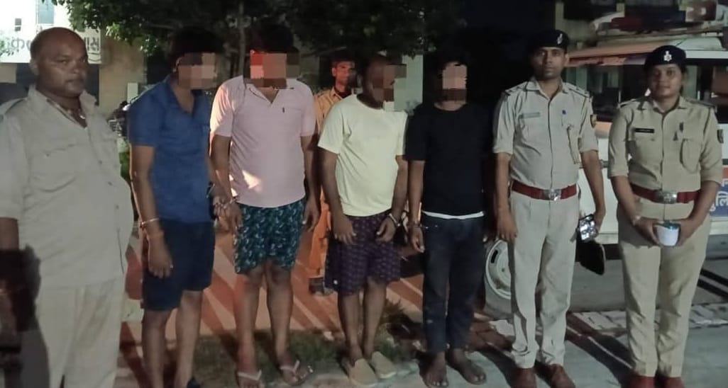 दरभंगा पुलिस ने ठगी कांड का किया खुलासा, चार गिरफ्तार