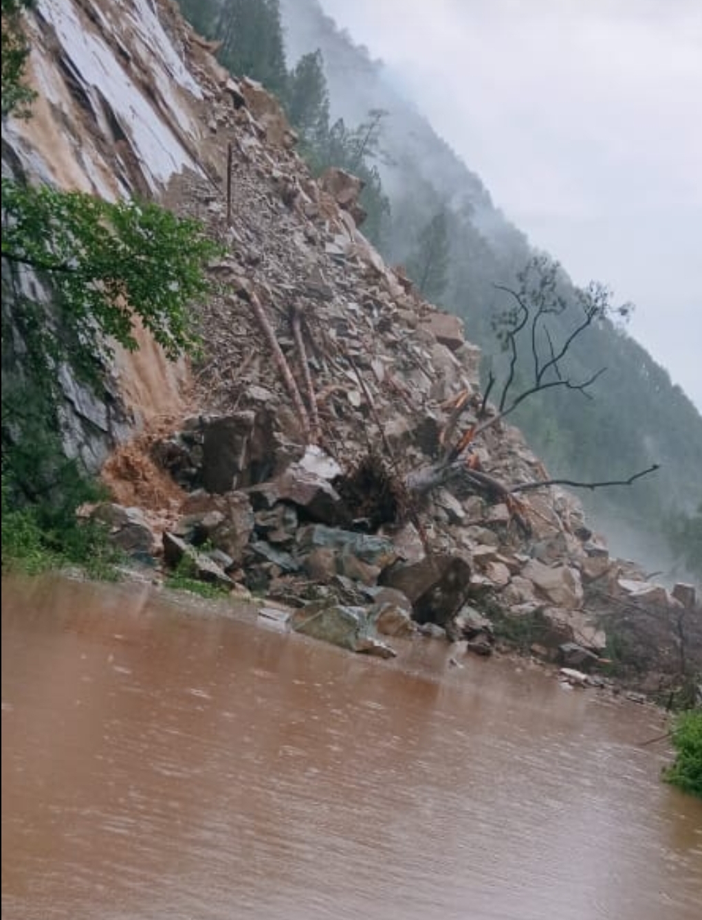 उत्तराखंड में बारिश बनी आफत, नदियों का जलस्तर बढ़ा, कई प्रमुख राजमार्ग बाधित