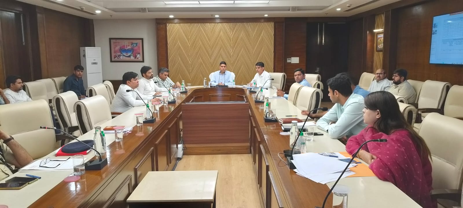 सीएक्यूएम की बैठक में गुरुग्राम सहित हरियाणा के शहरों की एक्शन प्लान प्रगति की हुई समीक्षा