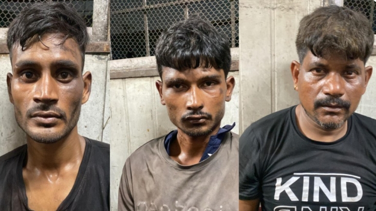 टाटा स्टील प्लांट में चोरी की कोशिश नाकाम, तीन आरोपित धराए
