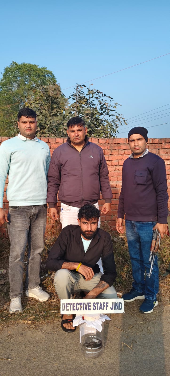 जींद : दो पिस्तौल व जिंदा कारतूस के साथ दो युवक गिरफ्तार