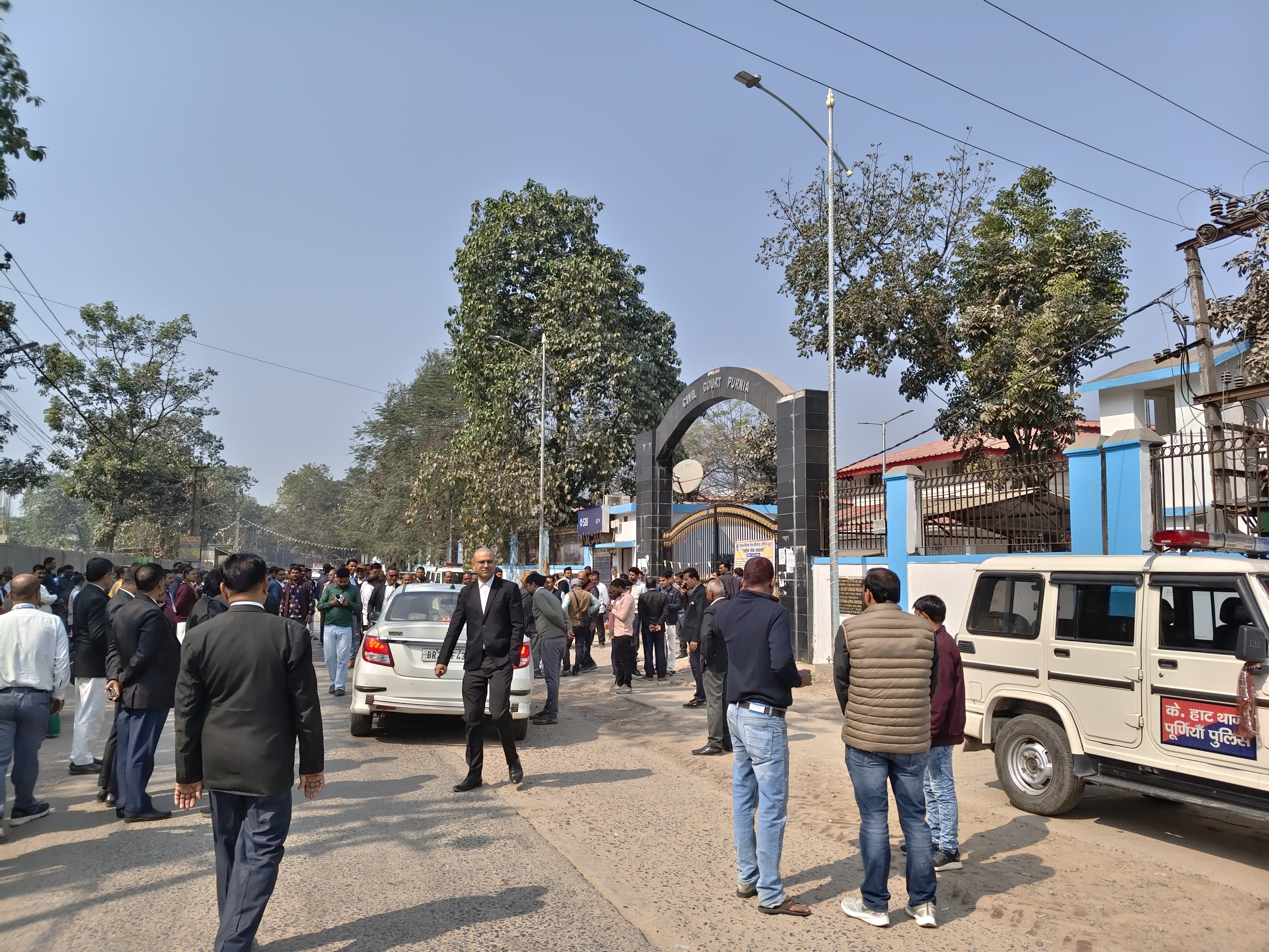 पूर्णिया सिविल कोर्ट को बम से उड़ाने की धमकी, परिसर पुलिस छावनी में तब्दील